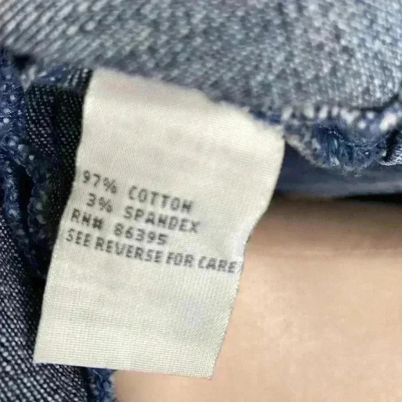 Vintage Ann Trinity Denim Jean Jack with Embroidered Flowers Womens Size Medium - Picture 6 of 6